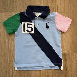 Polo Ralph Lauren Polo Shirt Baby 18 Months  Big Pony Preppy